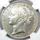 1845 Great Britain Victoria Crown Coin Certified Ngc Uncirculated Detail. Unc Ms