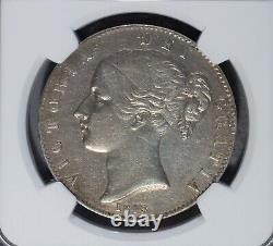 1845 Queen Victoria Great Britain Crown NGC Certified CH XF 45 Ancient Coins