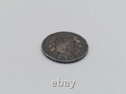 1845 UK Great Britain UK Queen Victoria Silver 1 Crown Coin