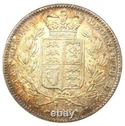 1847 Great Britain England UK Victoria Crown Coin Certified ANACS XF45 (EF45)