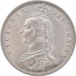 1887 Great Britain Half Crown Jubilee Head 0395