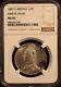 1887 Great Britain Half Crown Queen Victoria Ngc Ms62 Choice & Lustrous