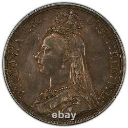 1887 Great Britain Silver Crown S-3921 VICTORIA PCGS AU55 KM# 765
