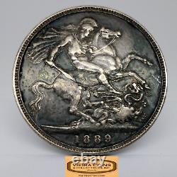 1889 Great Britain Silver Crown #C29090NQ