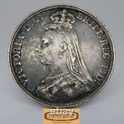 1889 Great Britain Silver Crown #C29090NQ