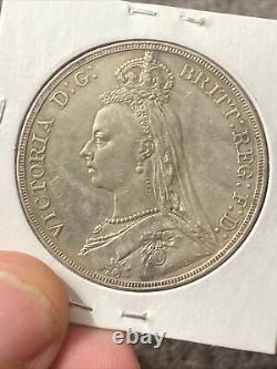 1890 Great Britain Crown. 8409 ASW High Grade Circulated