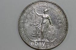 1900-B Great Britain 1 Dollar 90% Silver Coin Grades Extremely Fine (NUM6929)