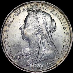 1900 Victoria Full Crown LXIV in an extremely high grade, nicely toned
