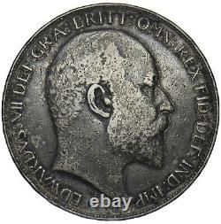 1902 Crown Edward VII British Silver Coin