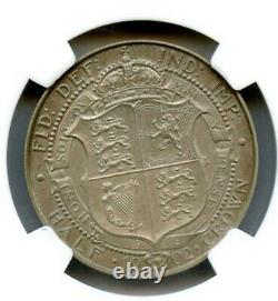 1902 Great Britain 1/2 Crown NGC Proof 63 Matte