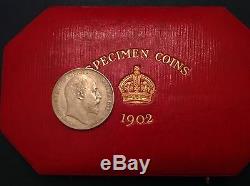 - 1902 Great Britain Edward VII One Crown Choice Matte Proof