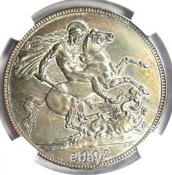 1902 PROOF Great Britain Edward Crown Coin Certified NGC Proof Detail (PF PR)