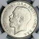 1923 Ngc Ms 64 1/2 Crown George V Great Britain Silver Coin (21061101c)