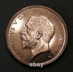 - 1927 Great Britain Silver Crown George V Proof Only issue 15,000 Minted