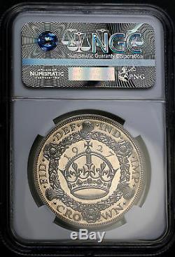 1927 UK Great Britain Silver Crown George V Proof Coin NGC PF 63 Rare 15k Minted