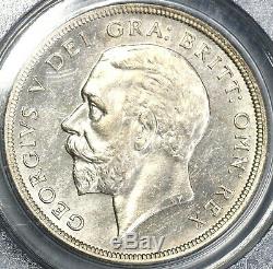 1929 PCGS MS 63 George V Crown Great Britain Silver Coin 494 Minted (17122105D)