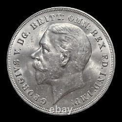 1935 Great Britain Crown. 500 Silver UNC