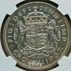 1937 Crown Great Britain NGC PF 63 BU Proof coin
