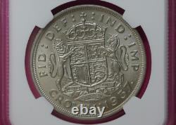 1937 MS 63 Great Britain 1 Crown Silver Coin NGC Graded Certified Authentic 1501