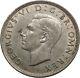 1943 United Kingdom Of Great Britain George Vi Half Crown Silver Coin I56132