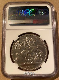 1951 GREAT BRITAIN FESTIVAL OF BRITAIN ONE CROWN NGC PL 62 Copper Nickel
