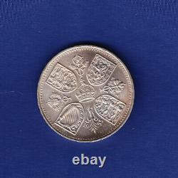 1953 Great Britain 5 Shillings Coronation Queen Elizabeth II Unc. Coin