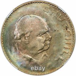 1965 Great Britain Crown Winston Churchill Ngc Ms 64 Toned