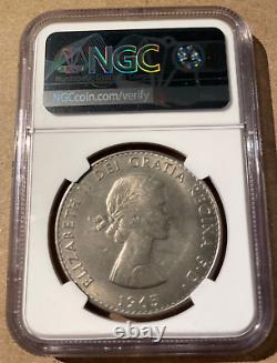 1965 Great Britain One Crown NGC MS 65! Churchill Only 17 in Higher Grades