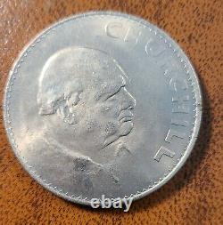 1965 UK Great Britain SIR WINSTON CHURCHILL/Elizabeth II UNC 1 Crown Coins (18)