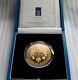 1990 Great Britain 5 Pounds Gold Crown Proof Coin 90th Birthday Coa #156