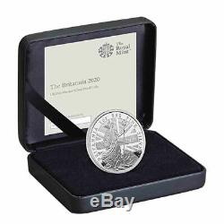 2020 Great Britain 1 oz Britannia £2.999 Silver Proof Coin
