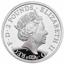 2020 Great Britain 6 Coin Britannia. 999 Silver Proof Coin Collection