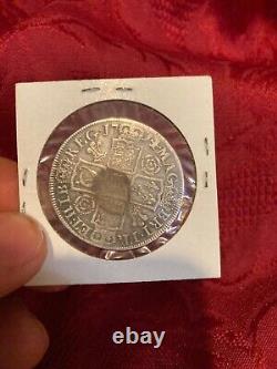 Britain Queen Anne 1/2 Crown 1714 silver