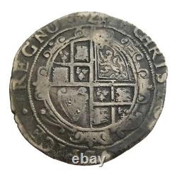 English Hammered Charles I 1639-1640 Half Crown Triangle MM Strong Strike 8C