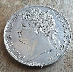 Exceptional George IIII Silver Half Crown 1820 Great Britain
