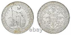 GREAT BRITAIN. Edward VII 1902-B AR Trade Dollar. NGC MS62 Bombay KM T5
