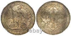 GREAT BRITAIN. Edward VII 1908-B AR Trade Dollar. NGC MS65 Bombay KM T5