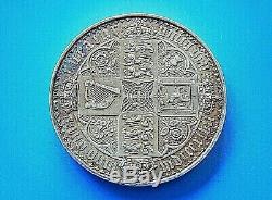GREAT BRITAIN GOTHIC CROWN 1847. VITTORIA, Corona Gotica RR coin