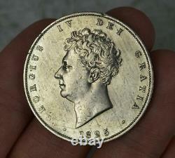 George IV 1825 Original Half Crown Coin AVF