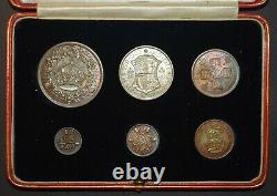 George V 1927 Proof Set. Cased. Crown To Threepence