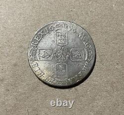 Great Britain 1696 Large Silver Crown Third Bust