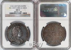 Great Britain 1716 George I Crown NGC AU-53 HIGH CATALOG VALUE