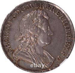 Great Britain 1716 George I Silver Crown NGC AU-58 UNDERGRADED! RARE