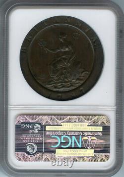 Great Britain 1797-soho King George III 2 Pence Rare In Ngc-ms-61-bn