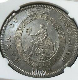 Great Britain 1804 Bank of England Trade Dollar 5 Shillings NGC AU Details