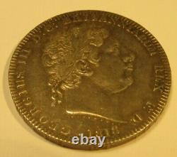 Great Britain 1818 LVIII Crown, Extremely nice condition