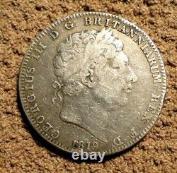 Great Britain 1819 Crown Coin Km # 675