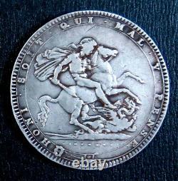 Great Britain 1820 George III Crown 1820 Silver Coin