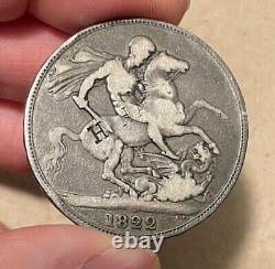 Great Britain 1822 Tertio Large Silver Crown C/S