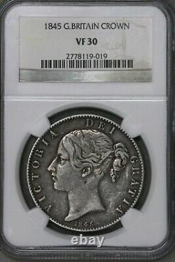 Great Britain 1845 Crown NGC VF 30 S430